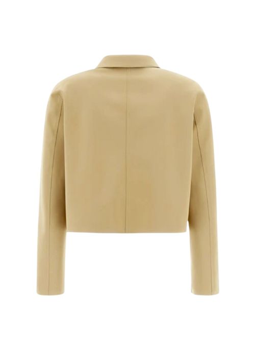 Giacca crop in nylon Sabbia Herno | GA000250D 13455S2000